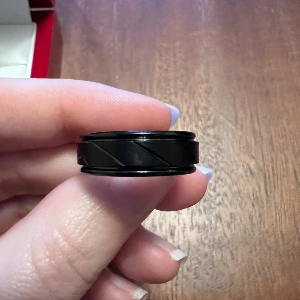 James Allen Mens Tungsten Wedding Ring Size 7.5